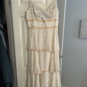 Floral Tiered Maxi Dress